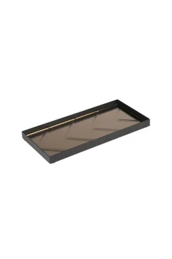 The Herringbone Tray - Bronze Small
