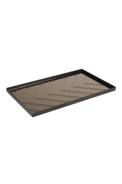 The Herringbone Tray - Bronze Large