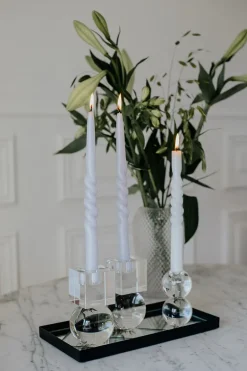 The Herringbone Tray - Clear Small