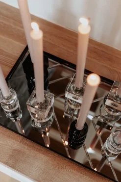 The Herringbone Tray - Grey Large