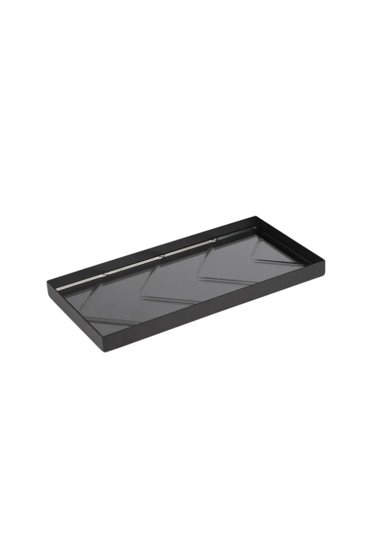 The Herringbone Tray - Grey Small