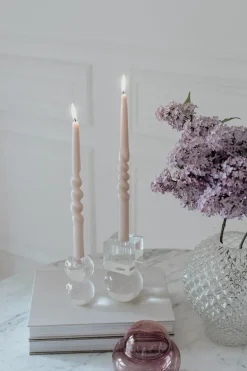 The Pearl Candle Collection - Packed with 4 Pieces per box - Bloom Pearl Middle Curled