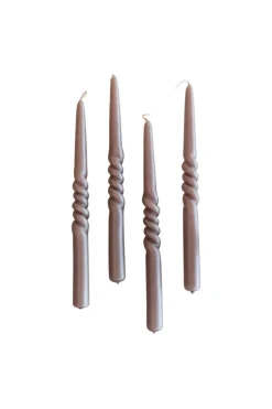 The Pearl Candle Collection - Packed with 4 Pieces per box - Major Mahoni Middle Curled