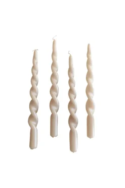 The Pearl Candle Collection - Packed with 4 Pieces per box - Nude Pearl Fully Curled