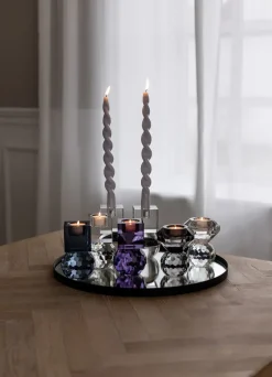 The Round Mirror Tray - Clear