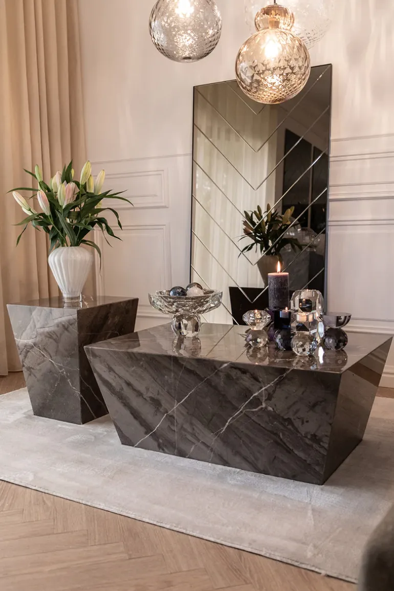 Thunder Marble Table - Thunder Coffee Table