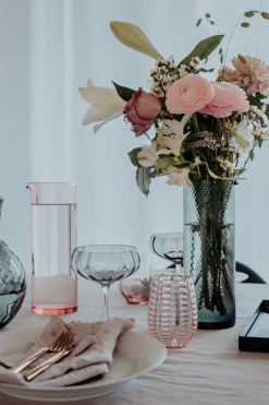 Twisted Drinking Glass - Blossom