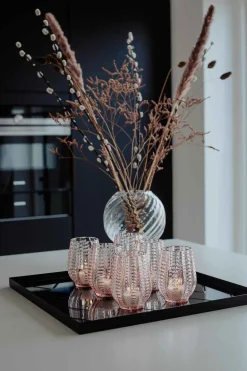 Twisted Drinking Glass - Blossom